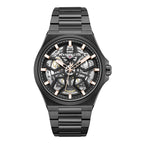 Kenneth Cole Mens Watch Black Skeleton Automatic KCWGY0065303