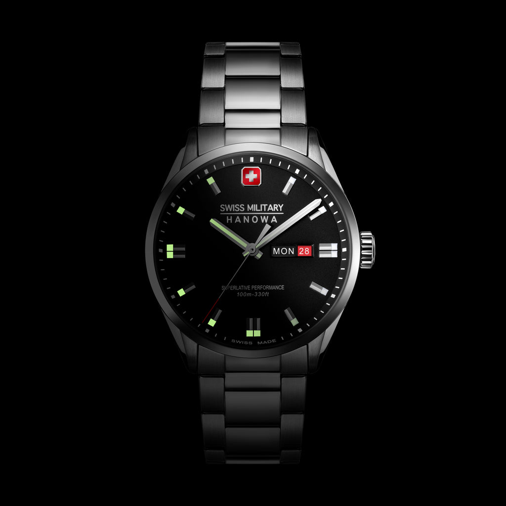 Swiss Military Hanowa Mens Watch Roadrunner Maxed Swiss Made SMWGH0001601
