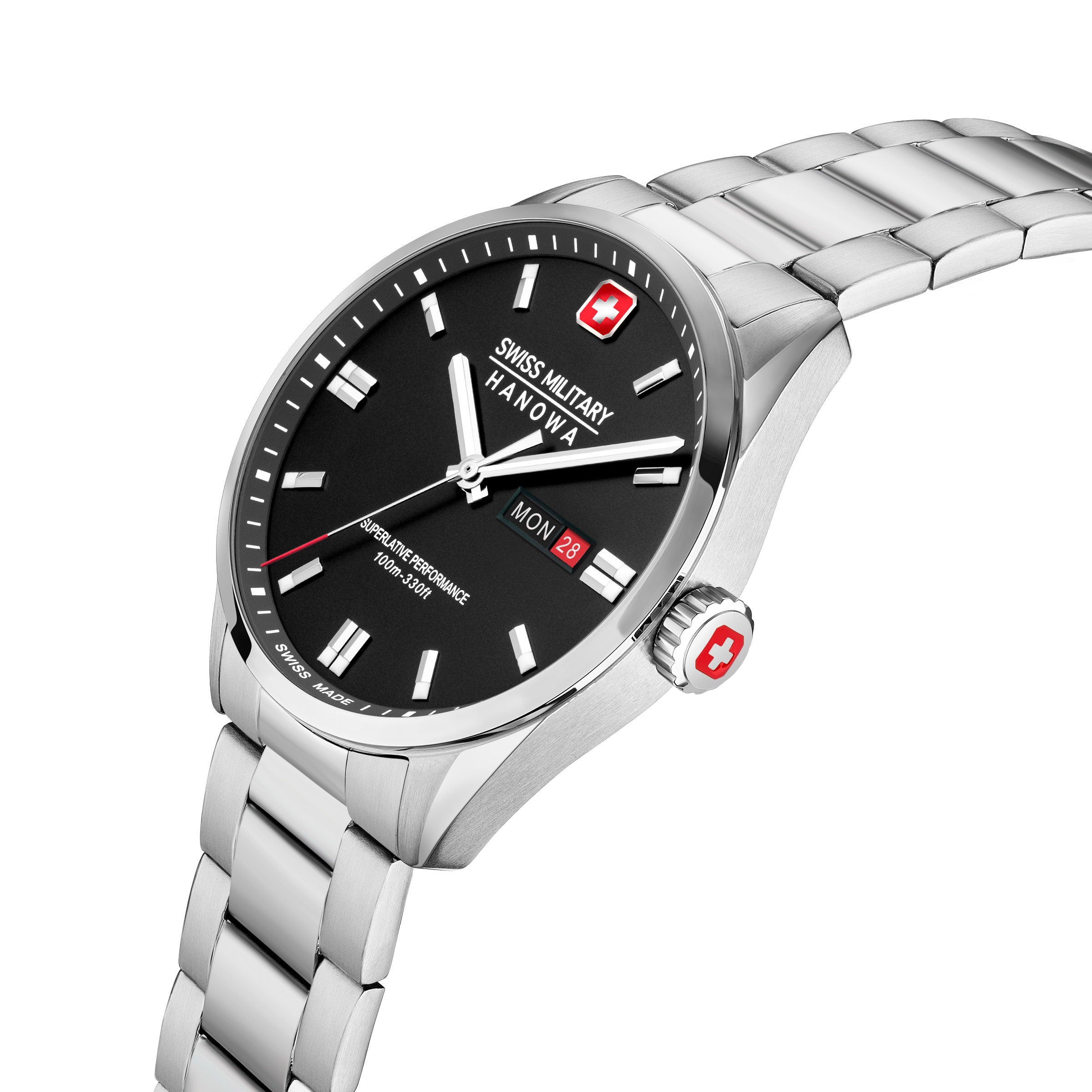 Swiss Military Hanowa Mens Watch Roadrunner Maxed Swiss Made SMWGH0001601