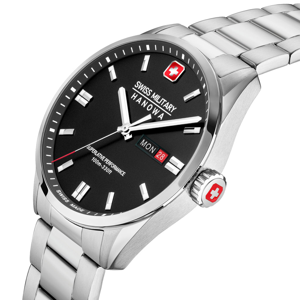 Swiss Military Hanowa Mens Watch Roadrunner Maxed Swiss Made SMWGH0001601