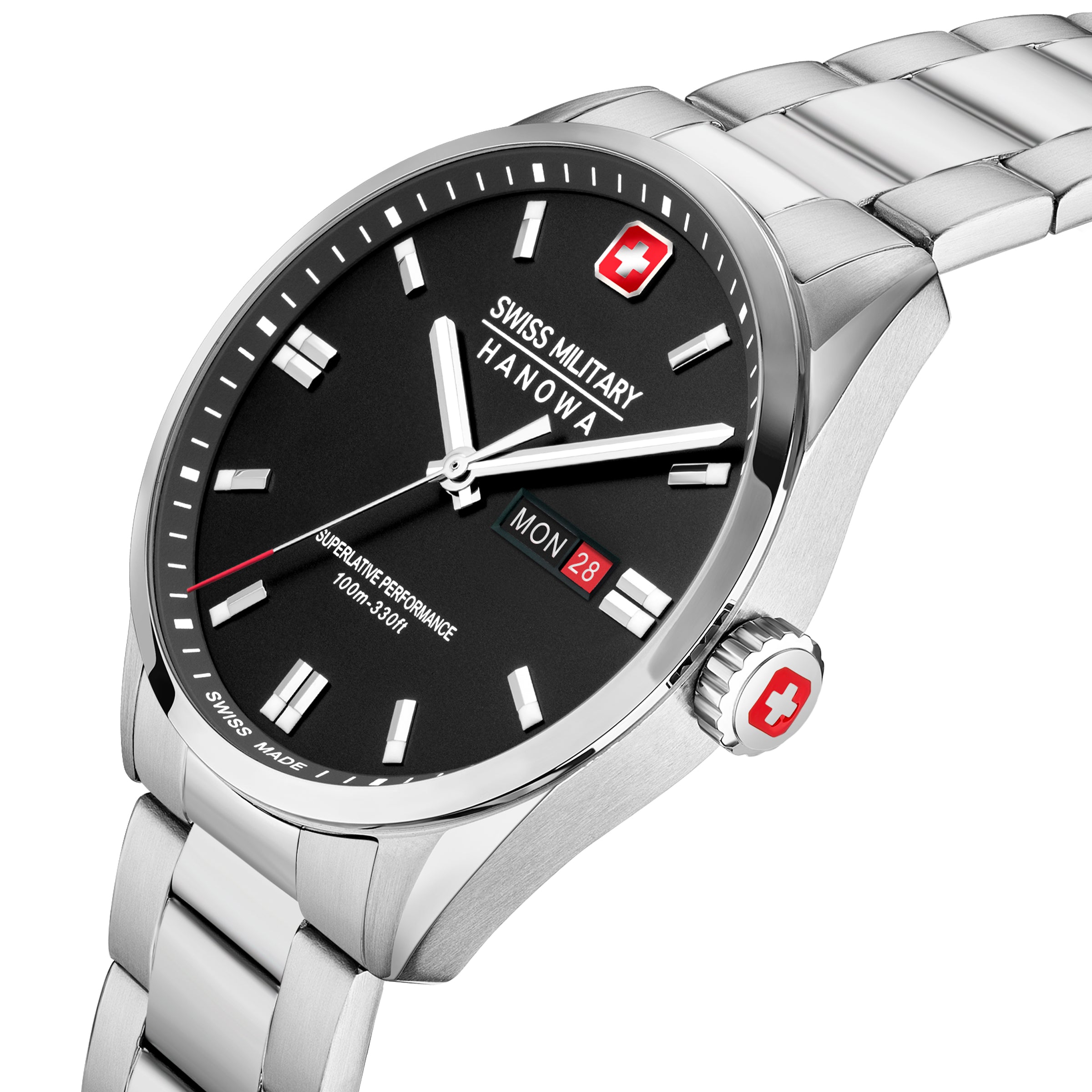 Swiss Military Hanowa Mens Watch Roadrunner Maxed Swiss Made SMWGH0001601