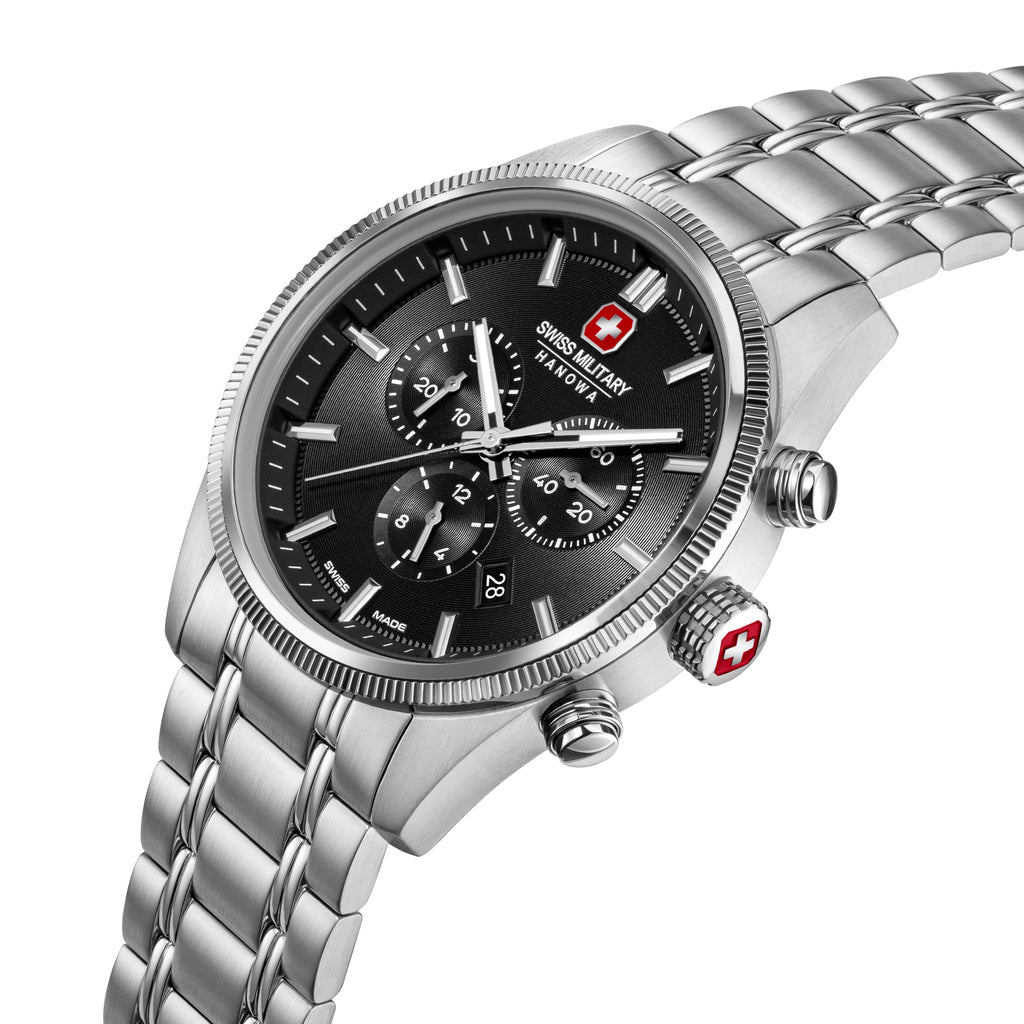 Swiss Military Hanowa Mens Watch Airman First Class Chronograph Swiss Made SMWGI0003102