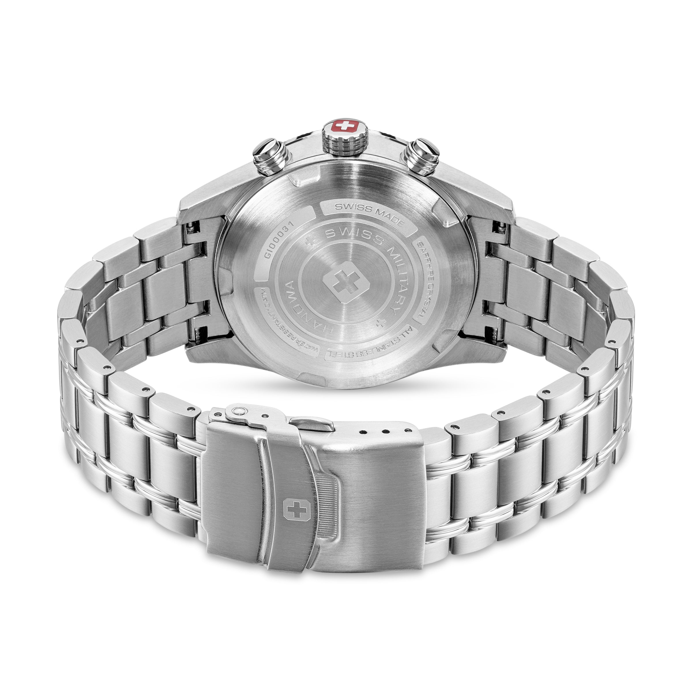 Swiss Military Hanowa Mens Watch Airman First Class Chronograph Swiss Made SMWGI0003102