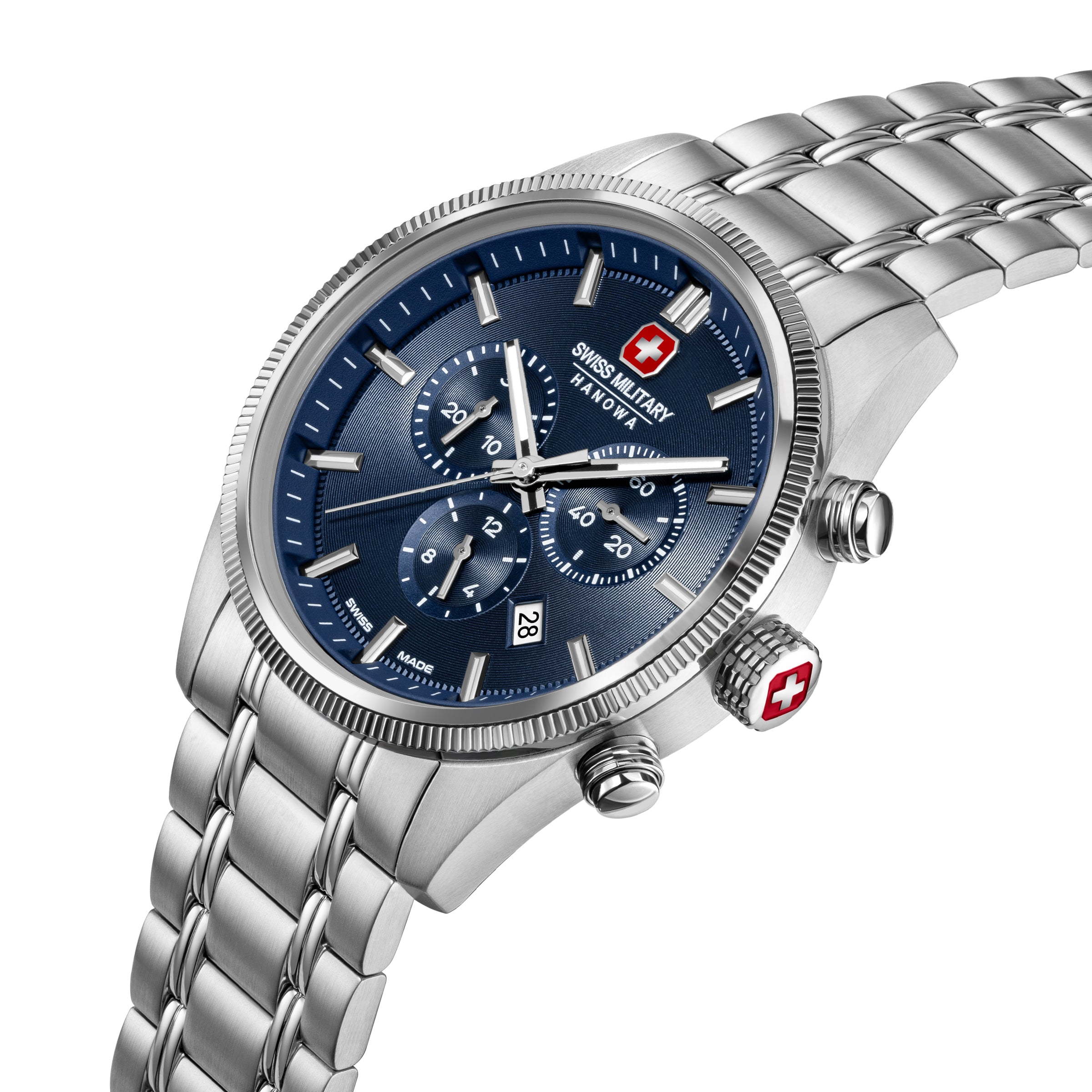 Swiss Military Hanowa Mens Watch Airman First Class Swiss Made Chronograph SMWGI0003104