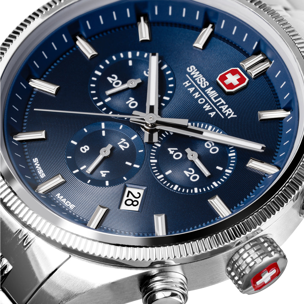 Swiss Military Hanowa Mens Watch Airman First Class Swiss Made Chronograph SMWGI0003104