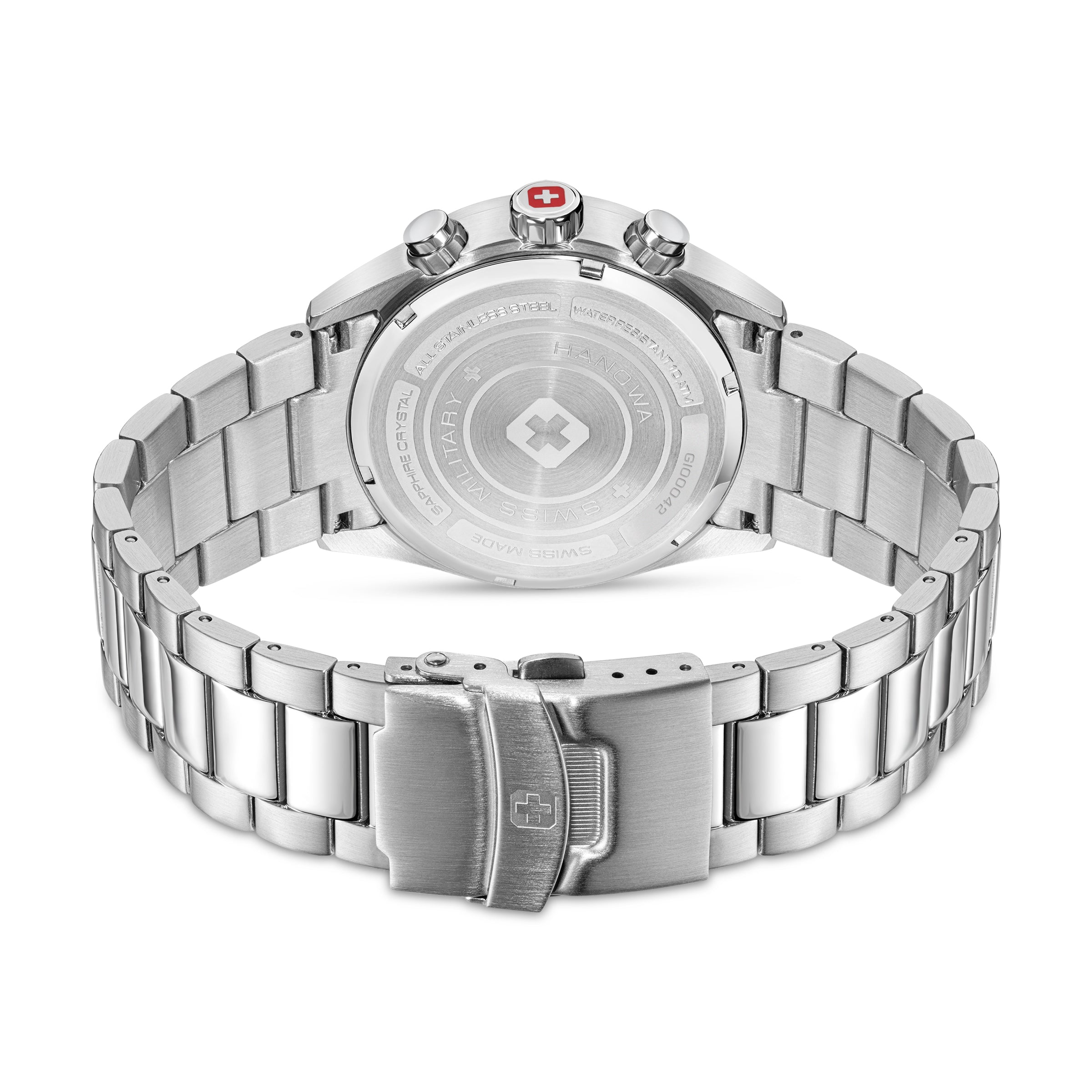 Swiss Military Hanowa Mens Watch Navalus Pro Chronograph Swiss Made SMWGI0004206