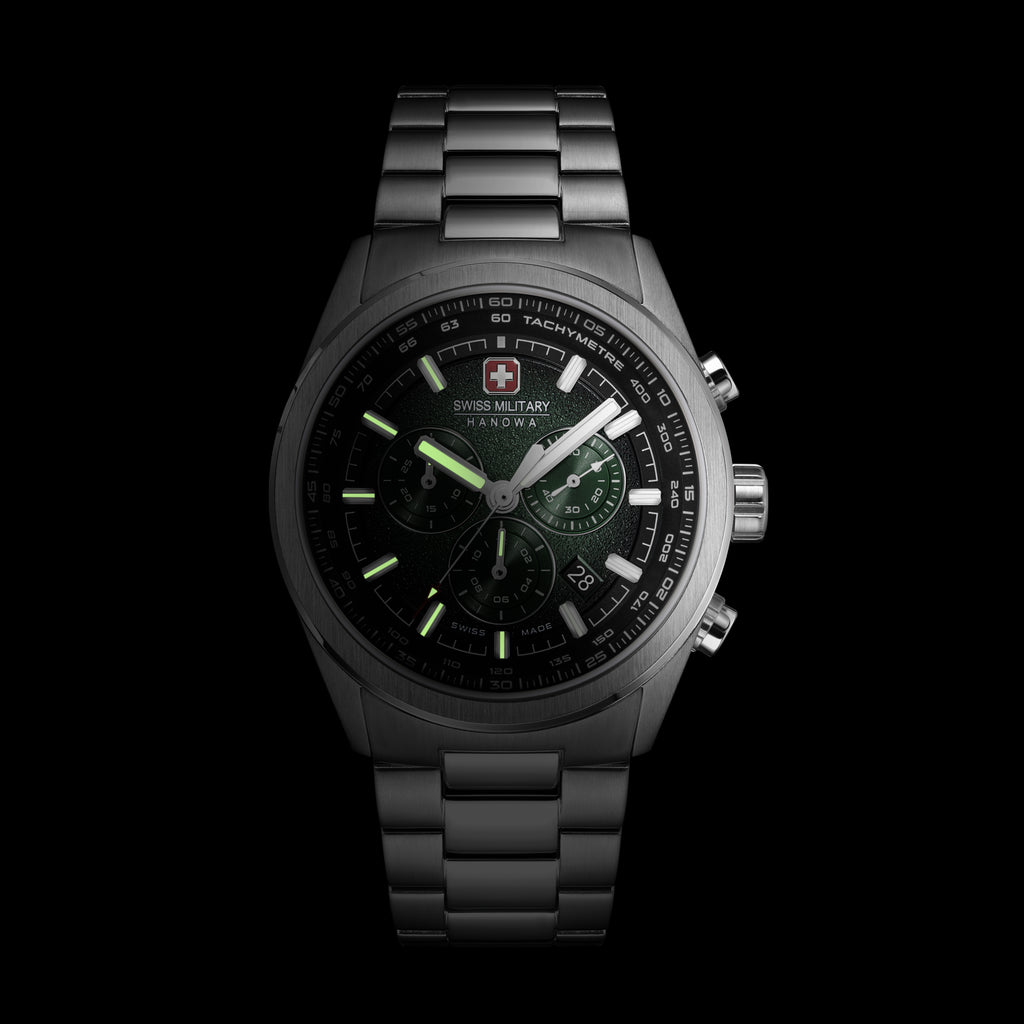 Swiss Military Hanowa Mens Watch Navalus Pro Chronograph Swiss Made SMWGI0004206