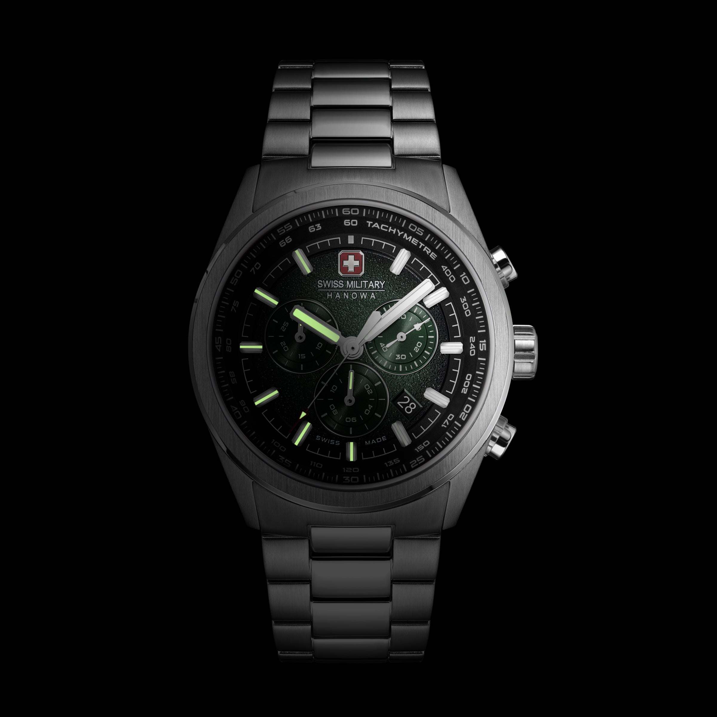 Swiss Military Hanowa Mens Watch Navalus Pro Chronograph Swiss Made SMWGI0004206