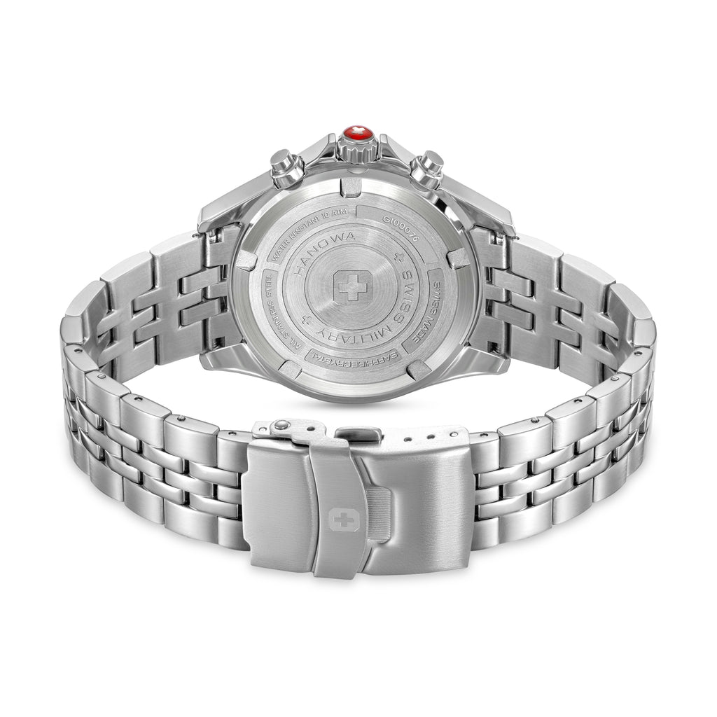 Swiss Military Hanowa Mens Watch Flagship Heritage Chrono Swiss Made SMWGI0007603 - Maxis Retail Ltd