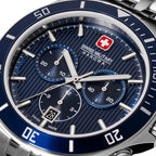 Swiss Military Hanowa Mens Watch Flagship Heritage Chrono Swiss Made SMWGI0007603