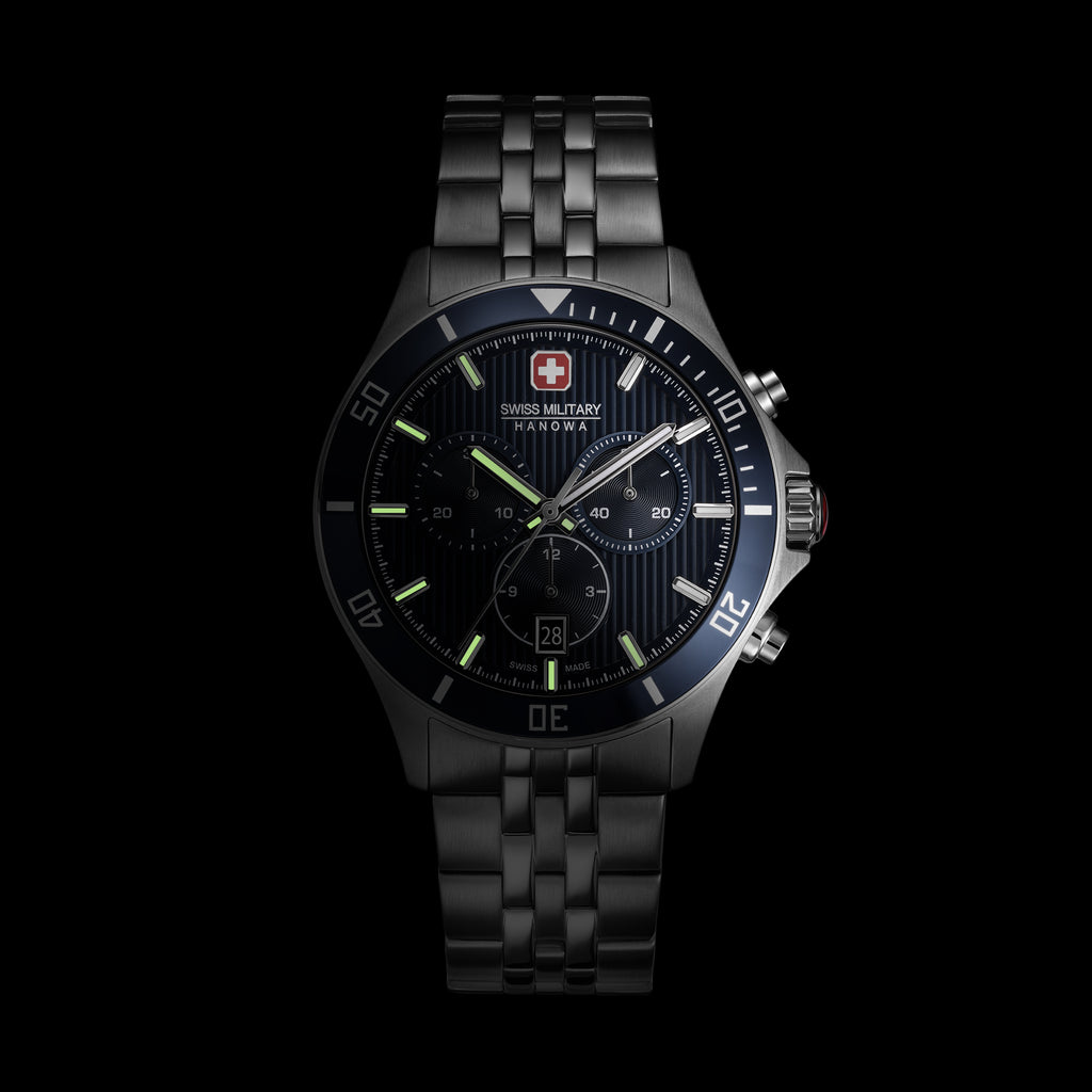 Swiss Military Hanowa Mens Watch Flagship Heritage Chrono Swiss Made SMWGI0007603 - Maxis Retail Ltd