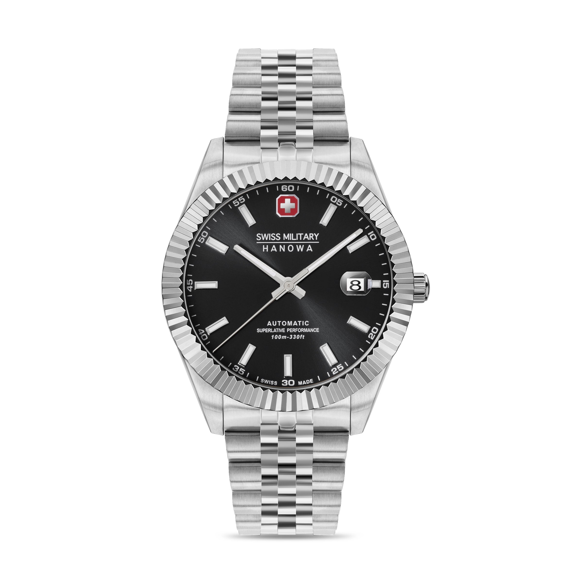 Swiss Military Hanowa Mens Watch Land Diligenter Automatic Swiss Made SMWGL0002101